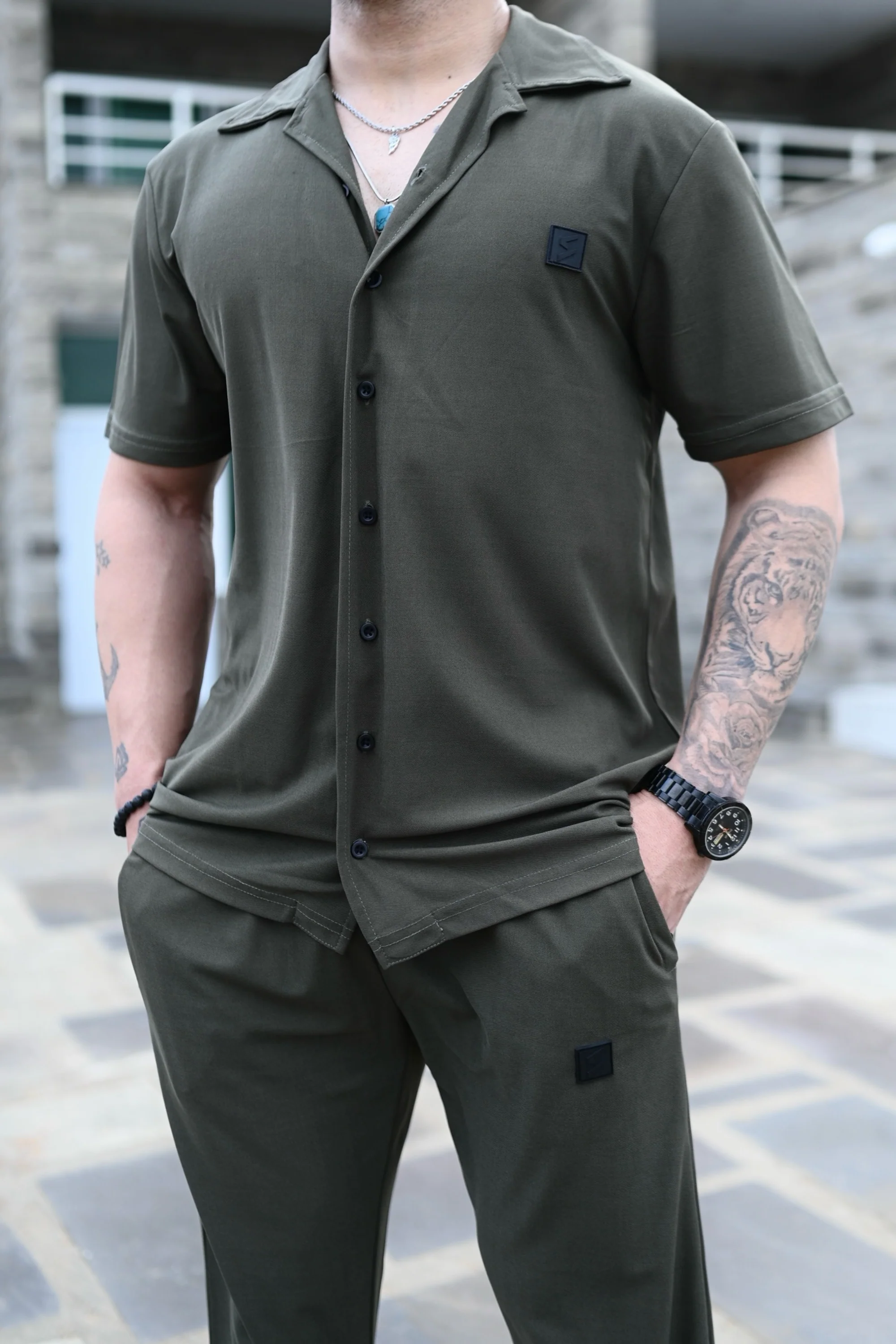 SPD Army Button Up Set - Image 3