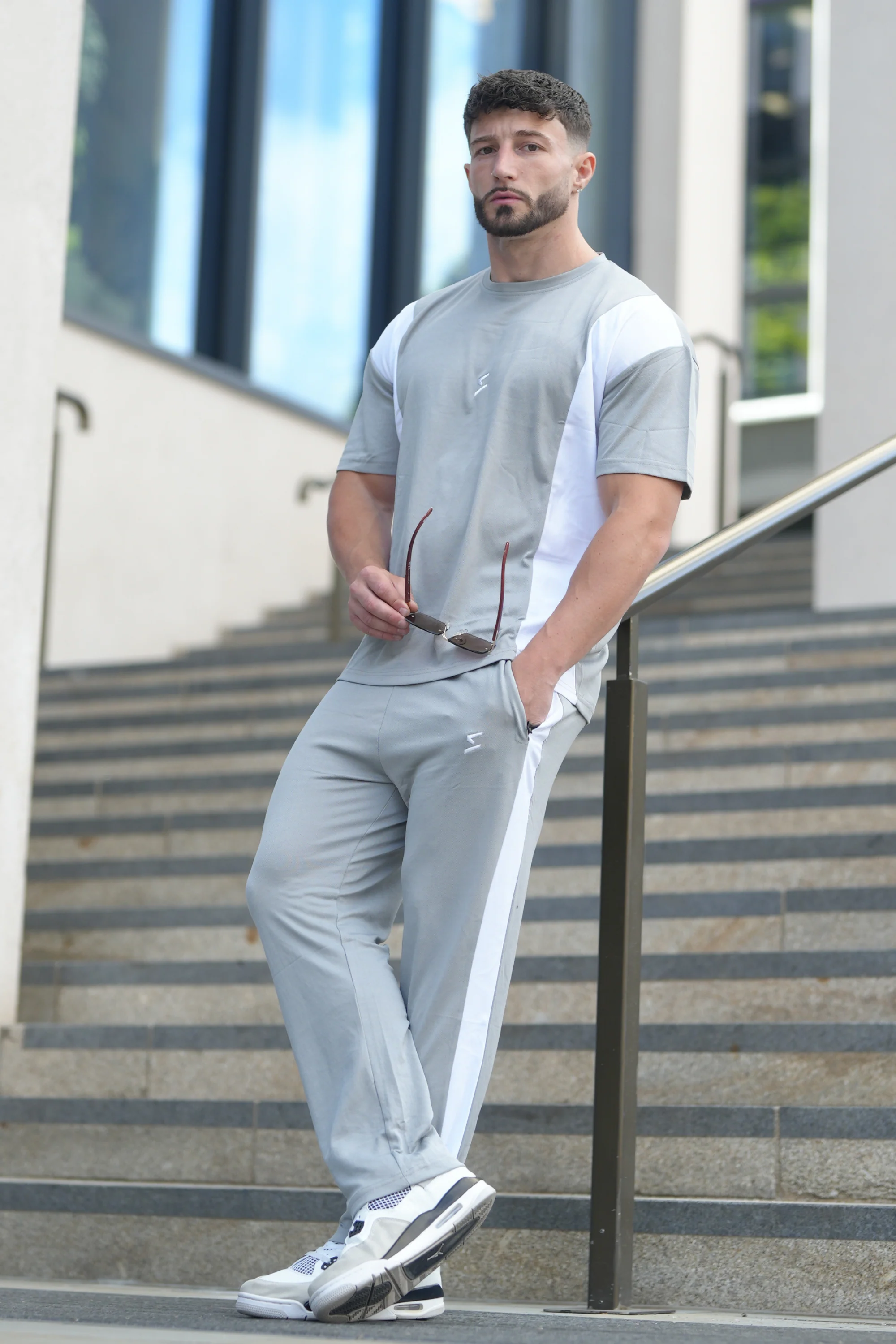 Spd Grey Oversize Tracksuit - Image 3