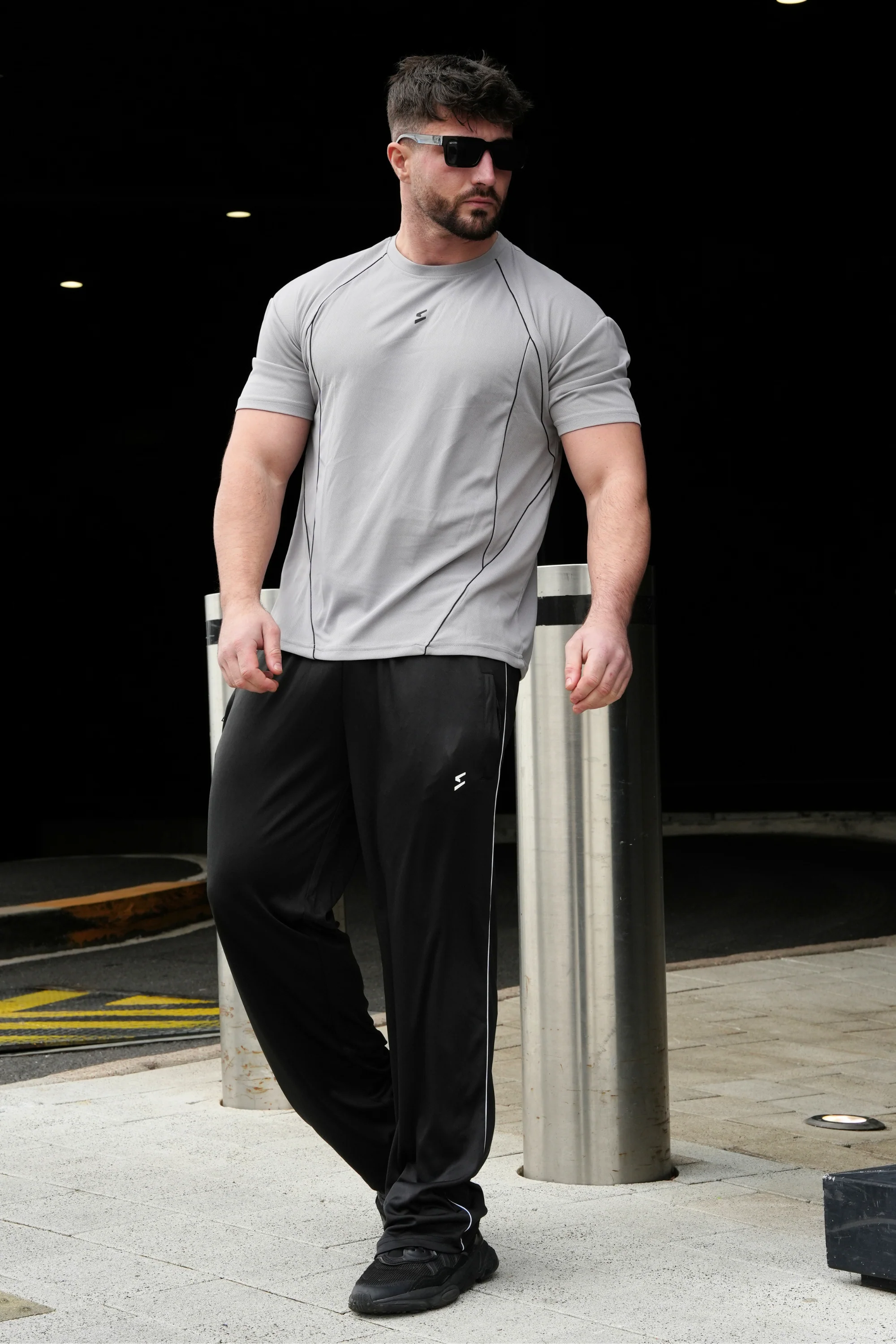 Spd Grey Spectrum Oversize Tracksuit - Image 3